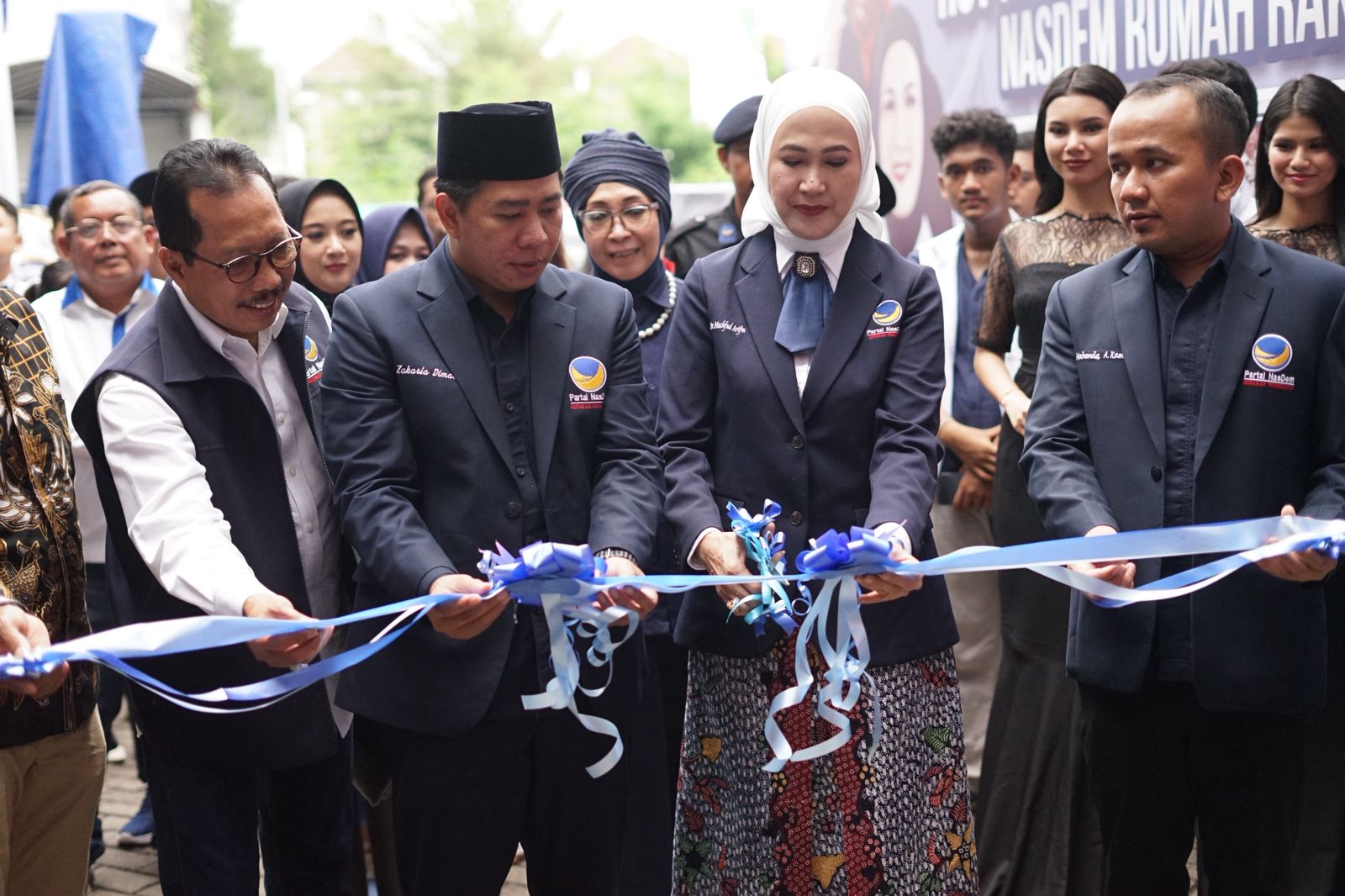 Resmikan Kantor Baru, DPD Partai Nasdem Sidoarjo,Tatap Kemenangan di Tahun 2029