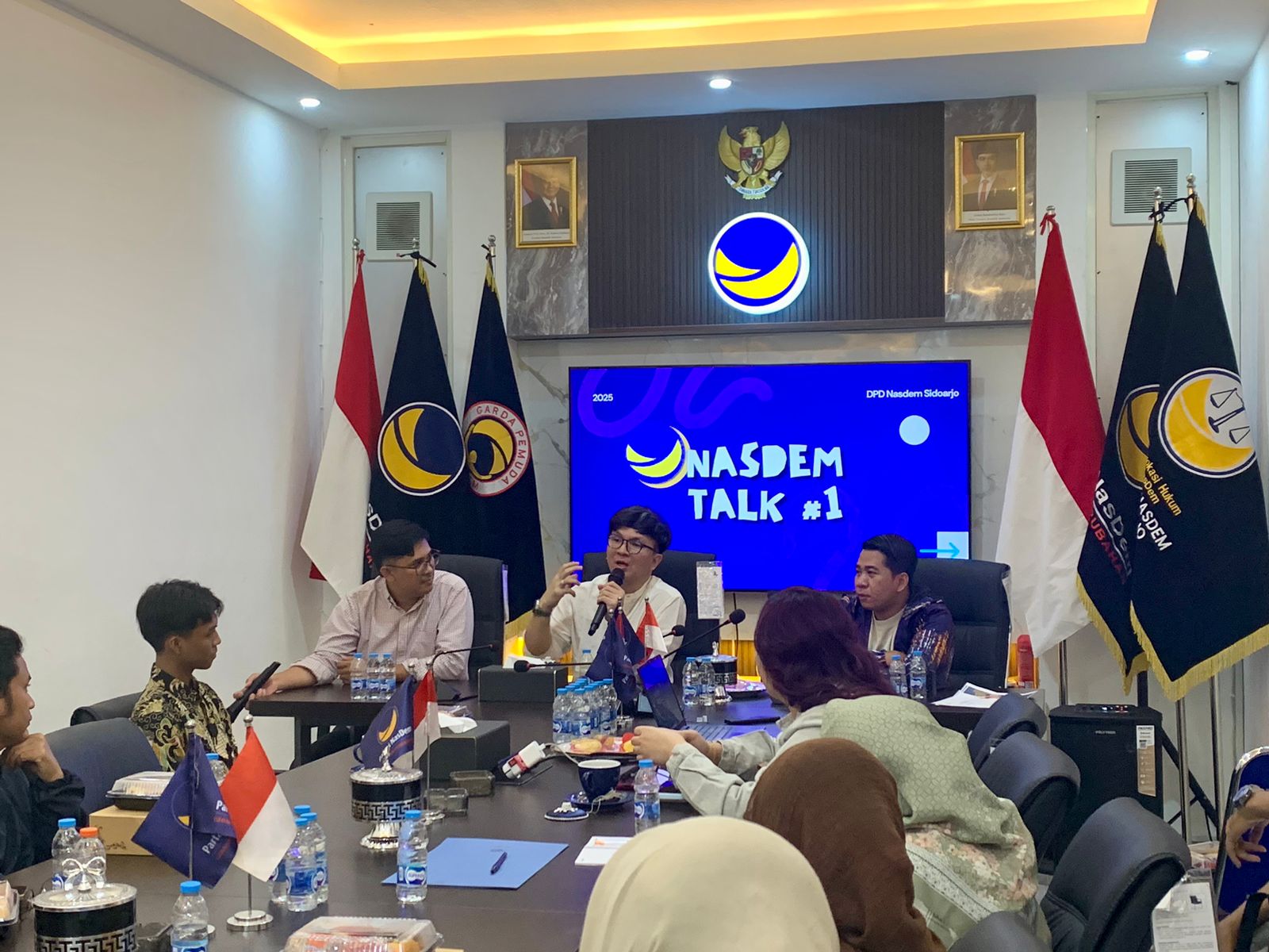 NasDem Sidoarjo Gelar NasDem Talk#1 Bahas Strategi Menjadi Creative Director